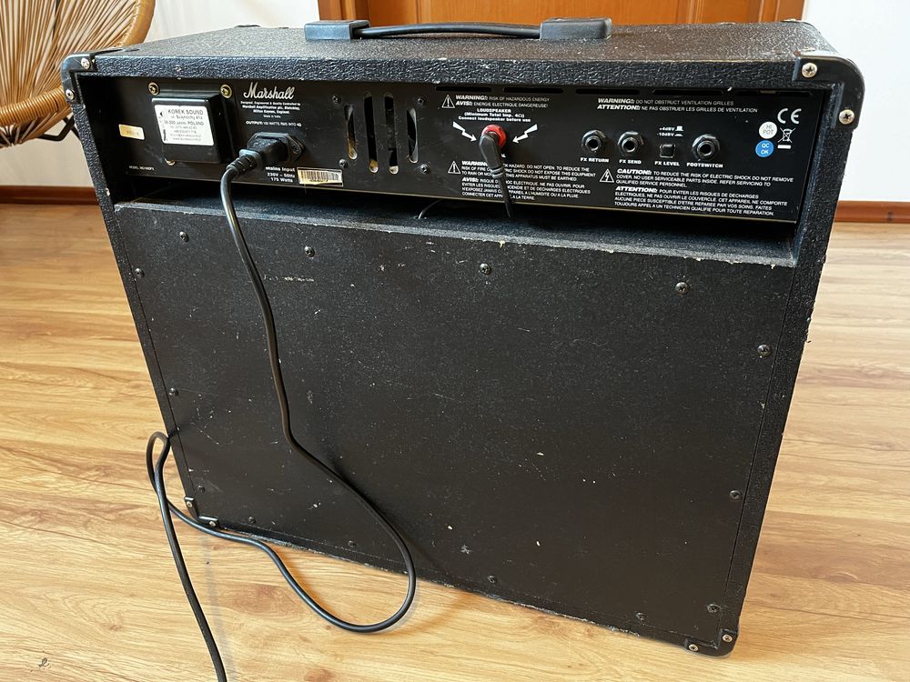 Marshall MG100DFX + footswitch - świeżo po przeglądzie