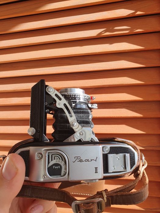 Konica Pearl II + Konishiroku Hexar 75mm f3.5