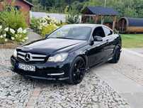 Mercedes C 180 CGI / AMG / Czarny / 7G / Zarej PL / BiXenon