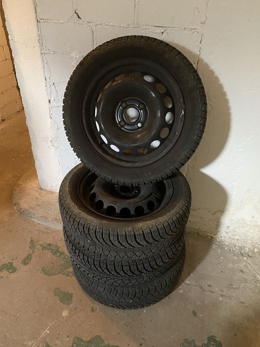 Kola stalowe zimowe plus opony
