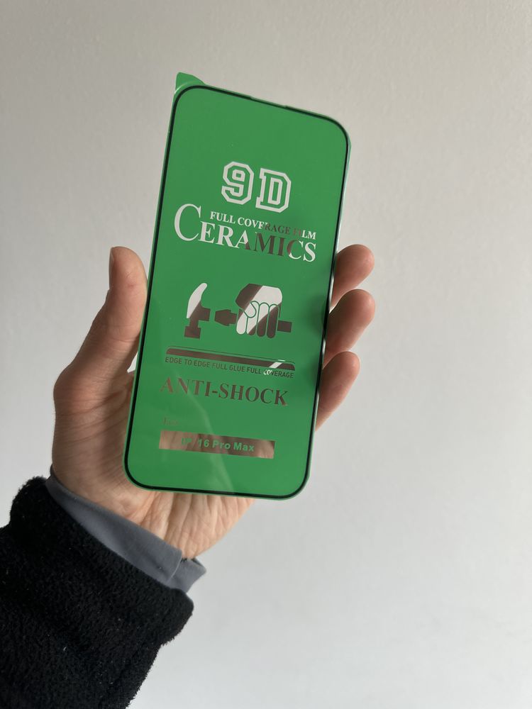 2x szkło hybrydowe ceramiczne nie pękające do iphone 16 pro max