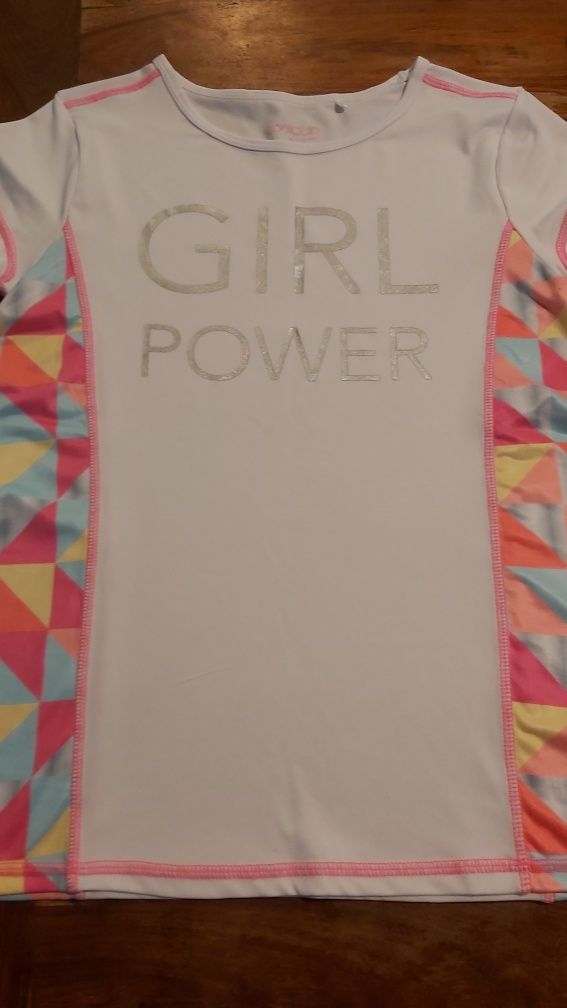 T-shirt 152 sportowy w-f dla dziewczynki
