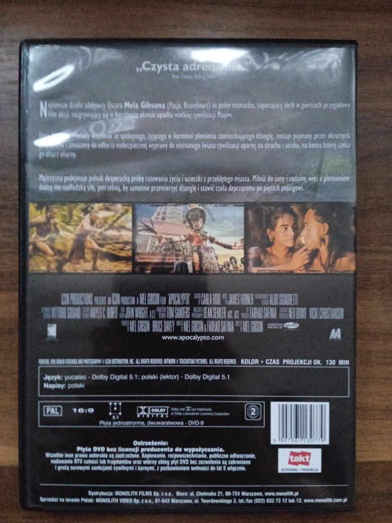 Apocalypto, film DVD