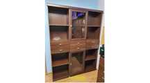 WITRYNA Przeszklona - BIBLIOTECZKA + Regały Półki Szuflady Ikea +DOWÓZ