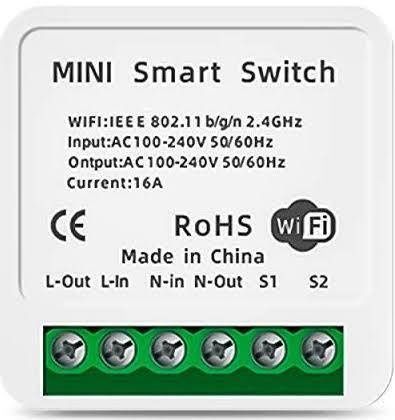 Беспроводное Wifi реле времени Mini 220V 16A DIY. Одноканальный р