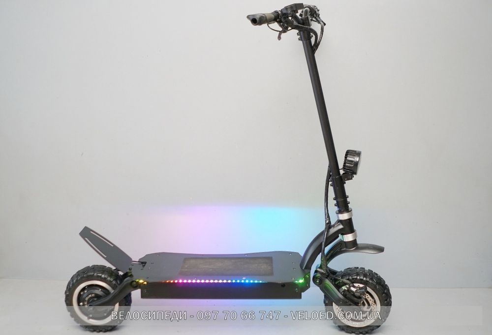 Супер самокат Like Bike Moto 11 колеса 3500watt. гідра Kugoo m4pro