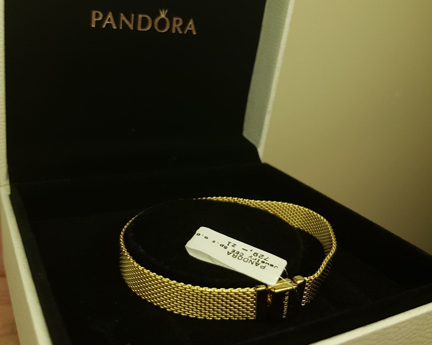 Nowa bransoletka Pandora Reflexions Shine 17 cm