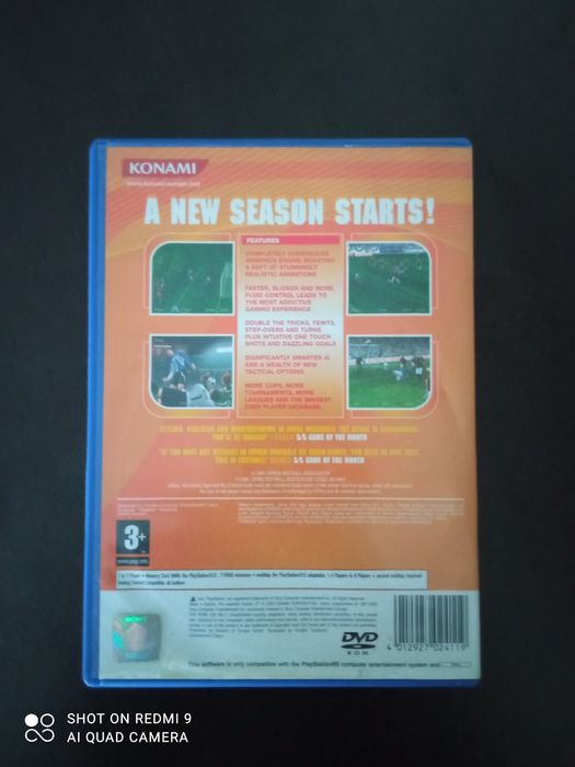 PES 3 jogo PS2 (para quem gosta de clássicos)