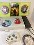 Xbox 360 zasilacz PAD 4 gry karta pamięci kabel HDMI zestaw