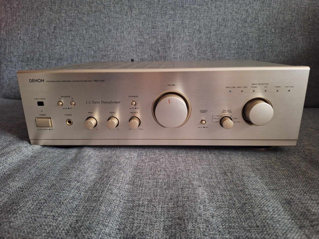 Piękny Denon PMA-735R Amplituner harman yamaha wzmacniacz