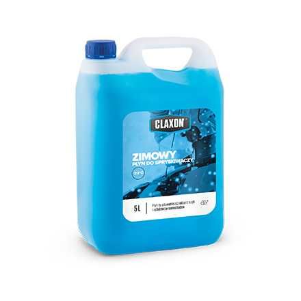 Zimowy płyn do spryskiwaczy niebieski –22 C Claxon – 5L