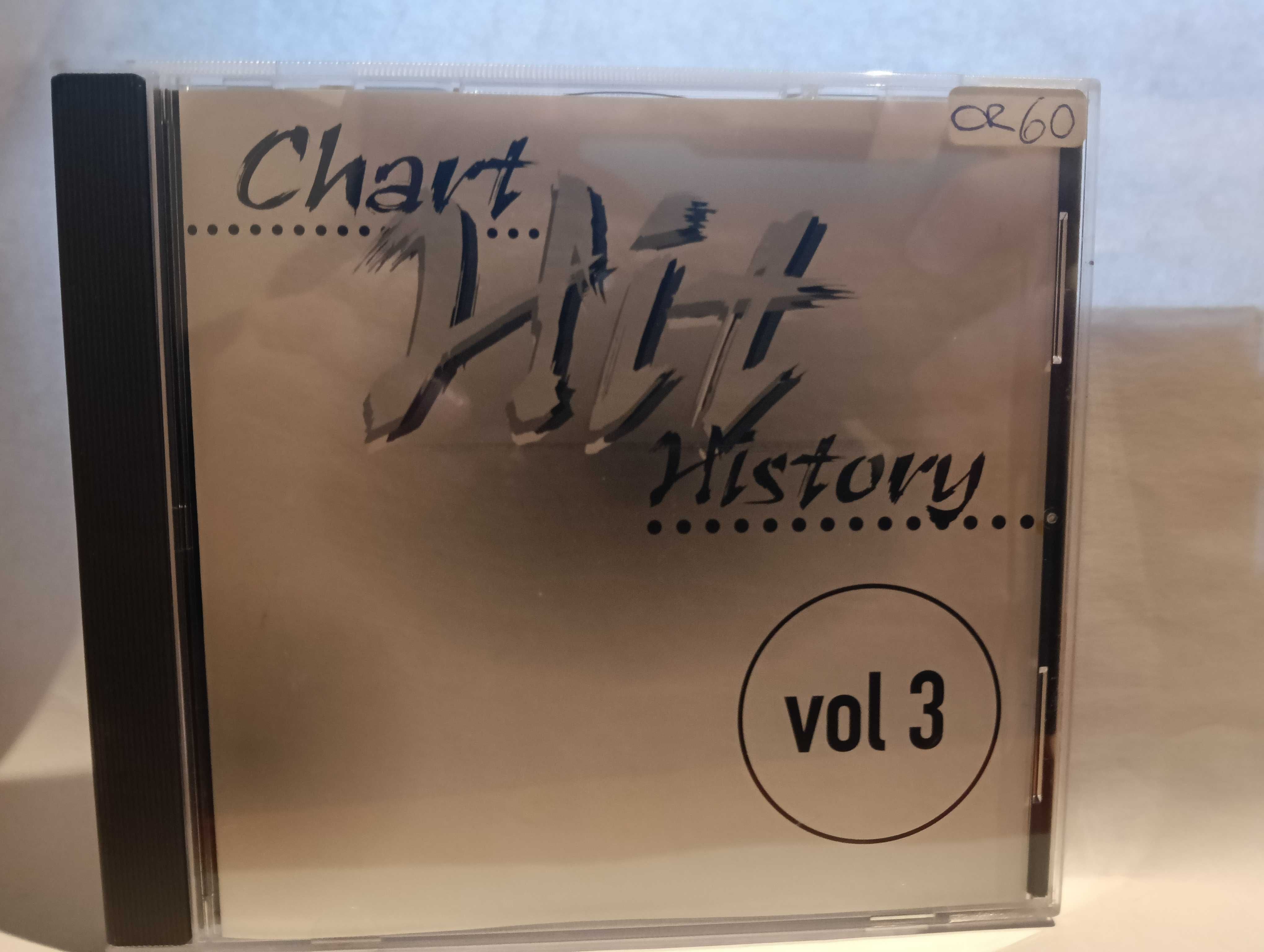 cd Chart History ( 1996 - Compilação - 3 CD ) em bom estado