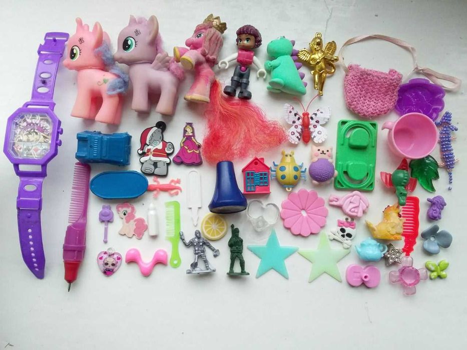 Игрушки LOL, My little pony и другие