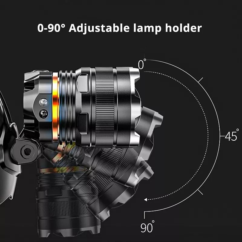Потужний світлодіодний  ліхтар XHP50 3 режими