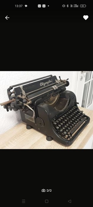 Stara Maszyna do pisania Olympia