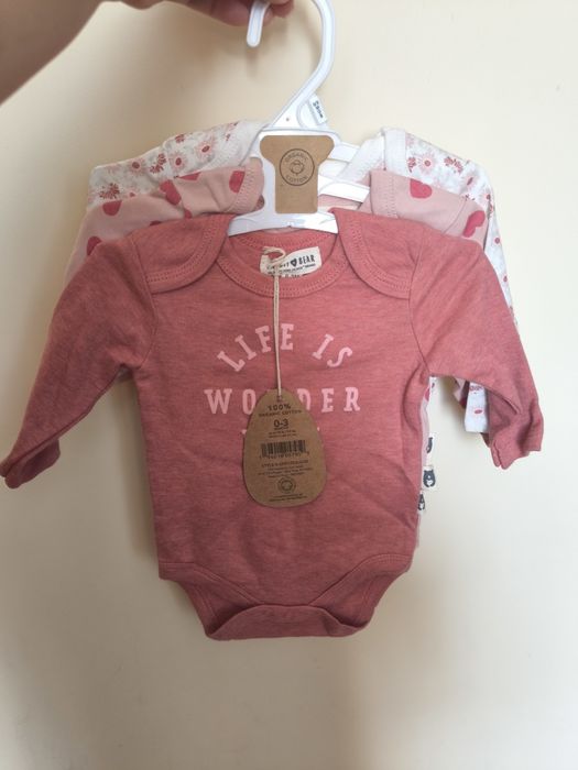 Дитячий новий одяг 0-6+місяців