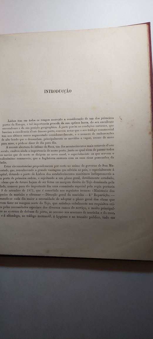 Plano Geral para o Melhoramento do Porto de Lisboa (1874)