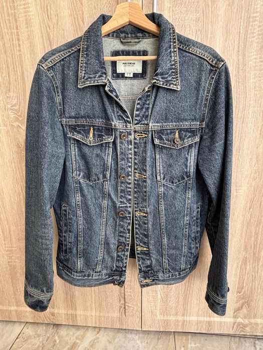Чоловіча джинсова куртка Pull and Bear розмір М