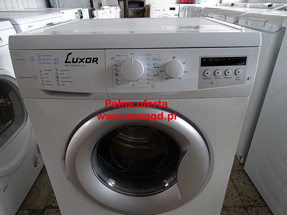 Pralka LUXOR WM 1249 R6 A+ 7 kg GWARANCJA !! DUŻY Wybór Sprzętu AGD