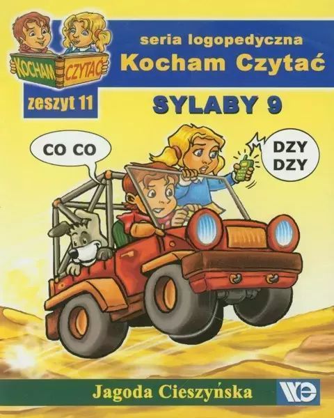 Kocham Czytać. Zeszyt 11. Sylaby, część 9. Wydawnictwo Edukacyjne