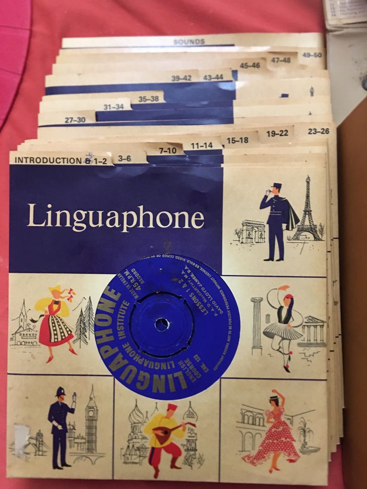 Coleção vinil curso inglês