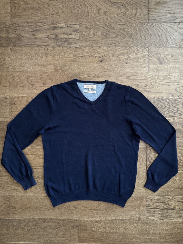 Granatowy sweter Collezione (Marks and Spencer) rozmiar M