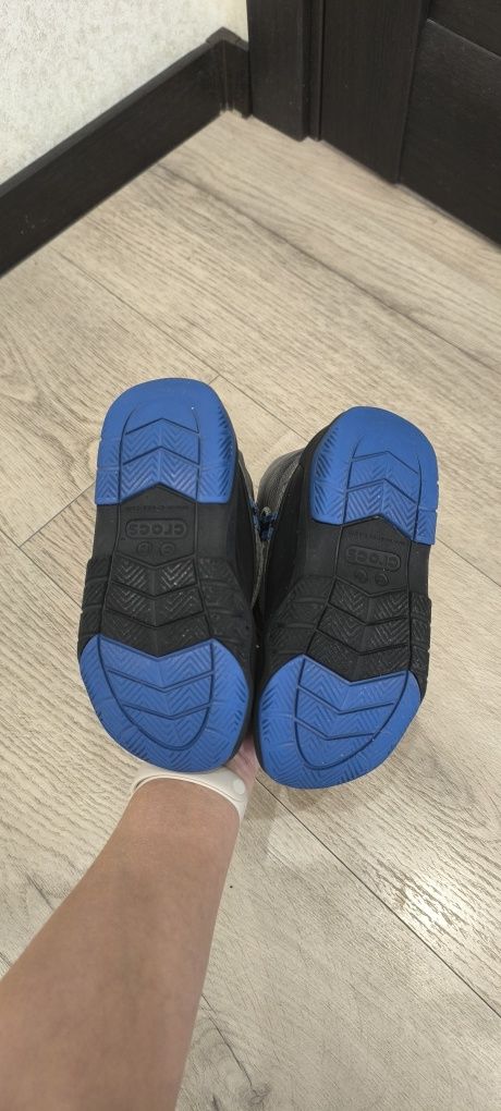 Детские зимние сапоги crocs c11 (18.5 см)