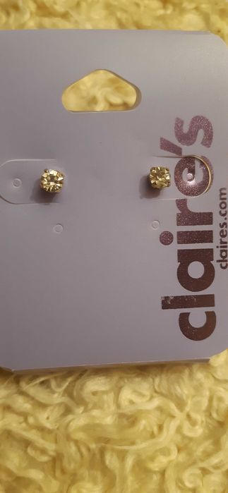 Kolczyki nowe Claire's