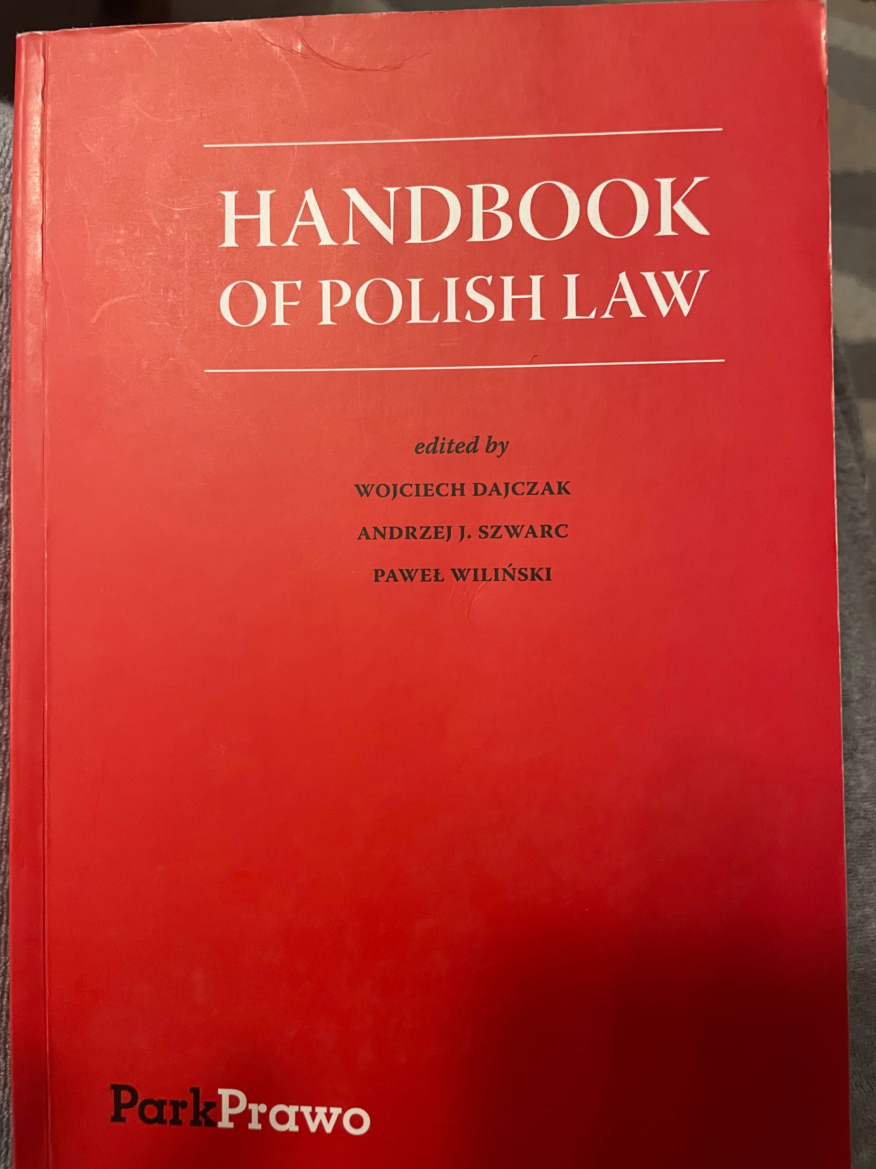 Handbook of polish law, Dajczak, Szwarc