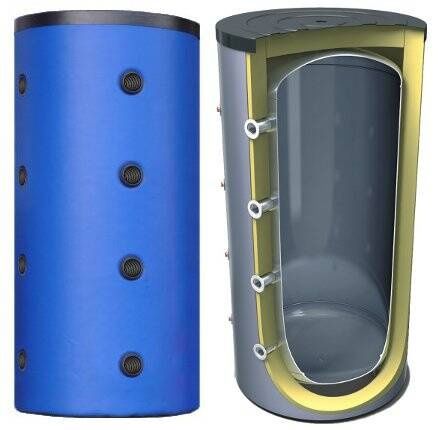 Zbiornik buforowy 1000 l bez wężownicy, bufor