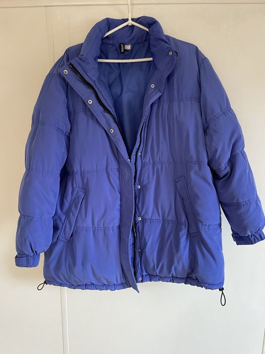 Kurtka zimowa niebieska H&M