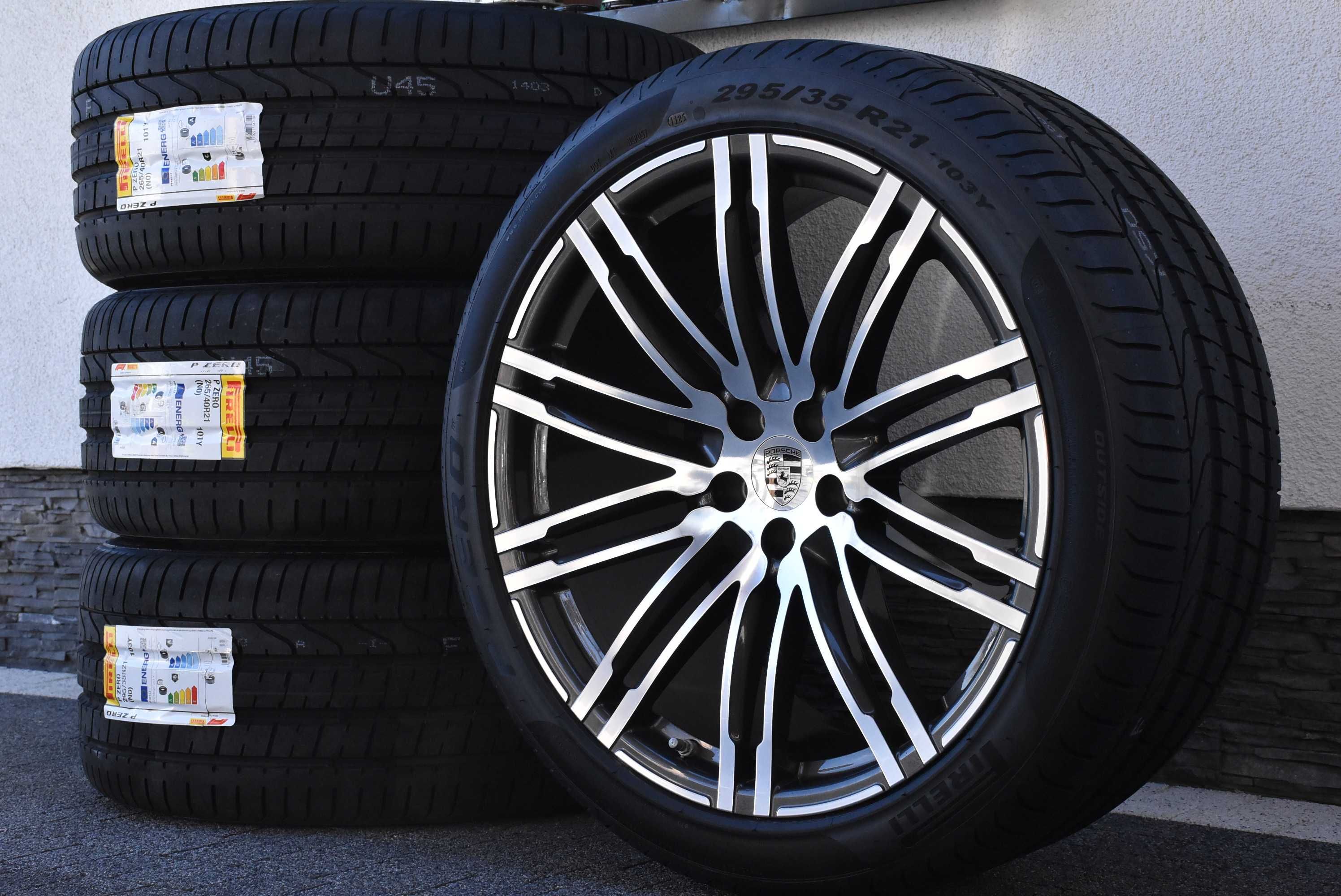 Nowe koła OEM Porsche Macan S GTS 95B RS 21" Pirelli NO 2025r Spyder