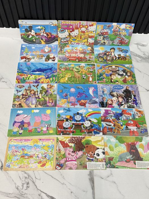 Нові деревяні пазли