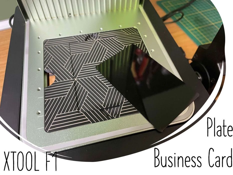 Placa de Gravação XTOOL F1 Cartão de Visita