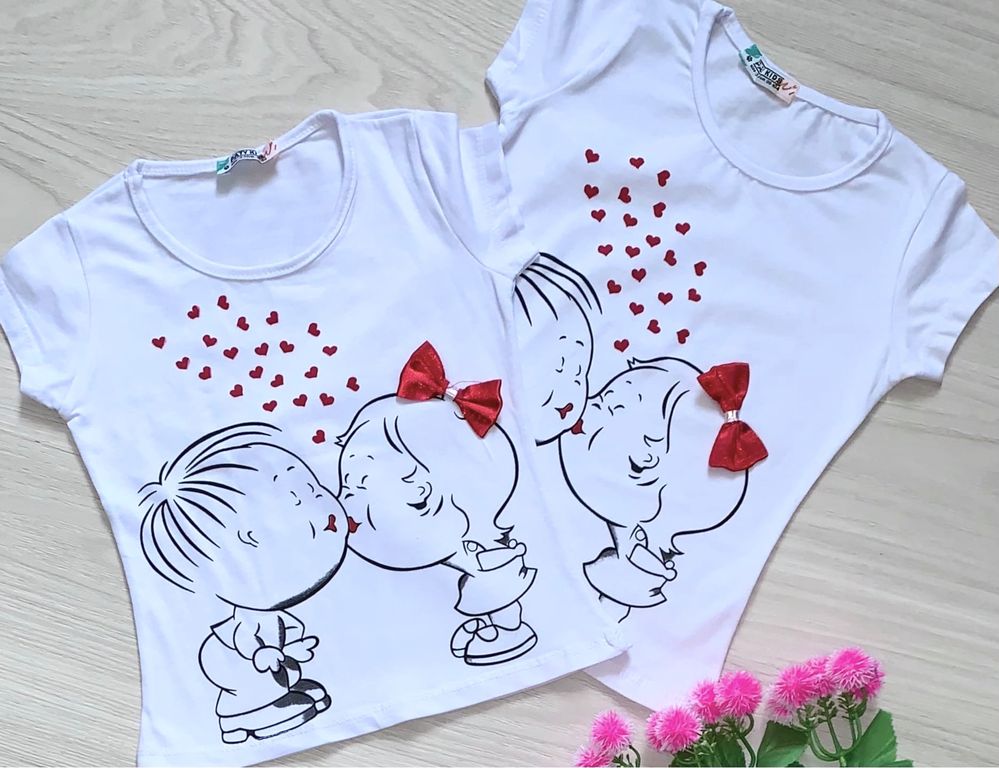 Трикотажные футболки для девочки, Турция!!!