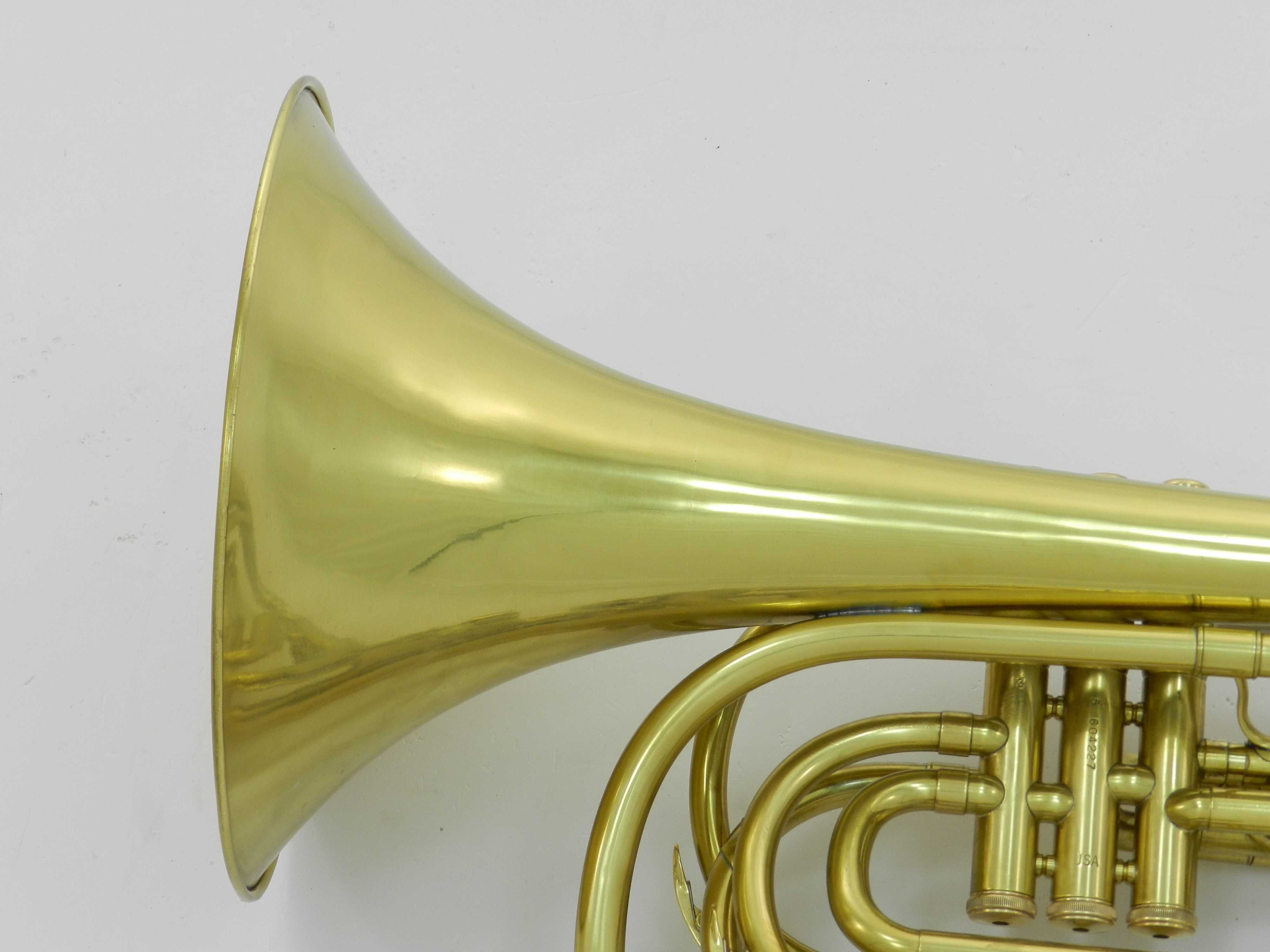 Waltornia marszowa Bb KING 1122 Made in U.S.A. Po przeglądzie DR25-078