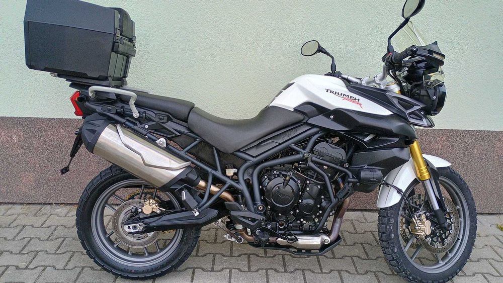 TRIUMPH TIGER 800 r.2012 + KUFER ABS gs 700 mt09 tracer dl versys 650