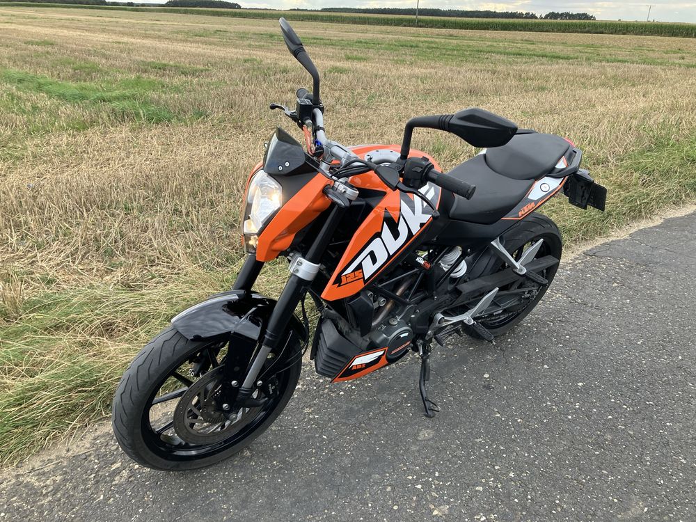 KTM Duke 125 ABS 2016r kat.B