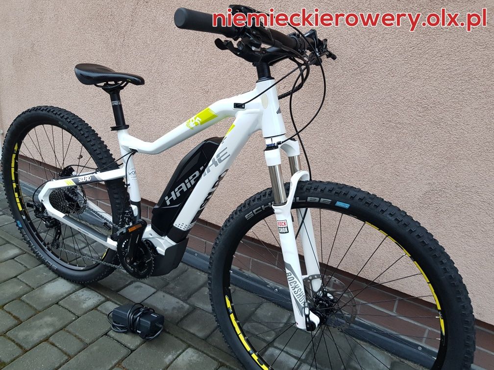 Rower elektryczny górski MTB HAIBIKE koła 29 SHIMANO DEORE XT alu