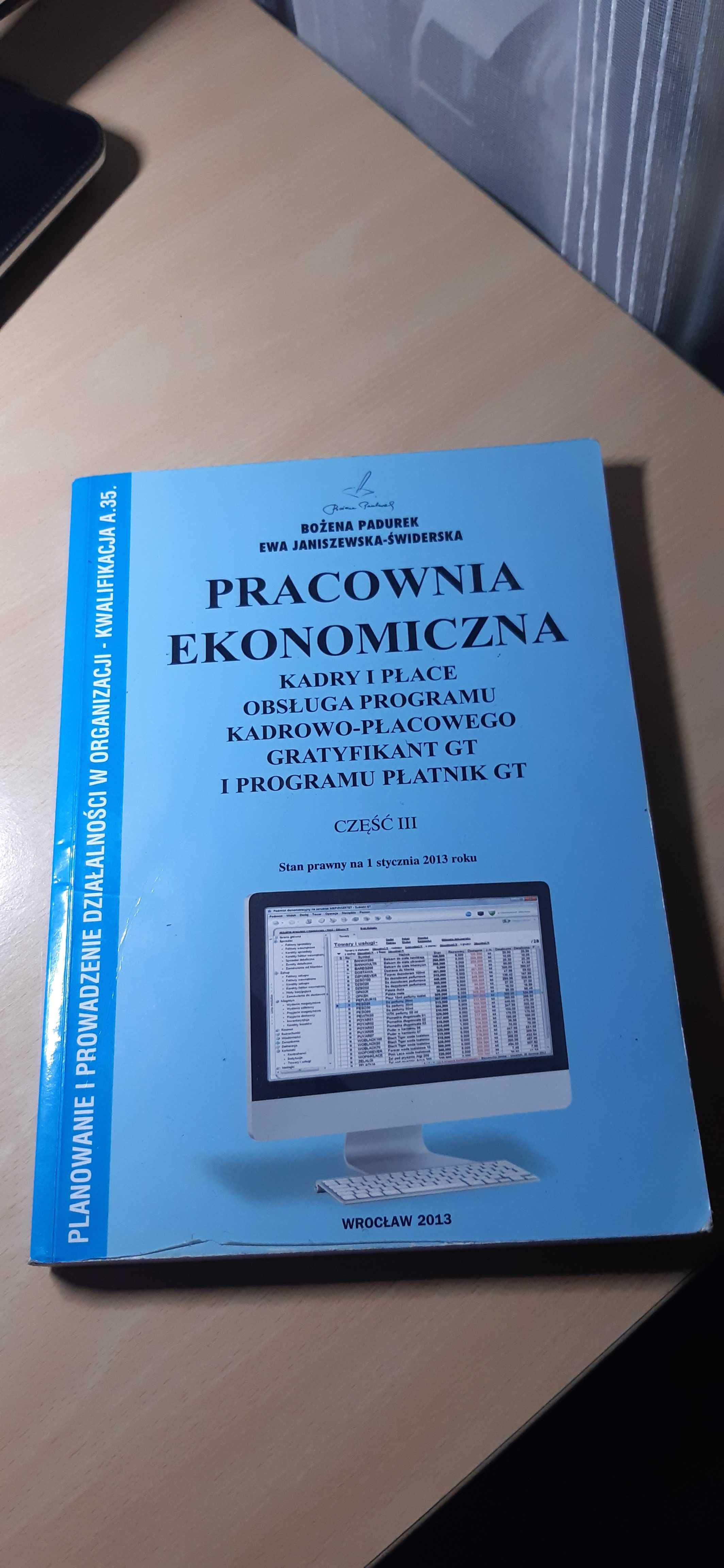 Pracownia Ekonomiczna Ćwiczenia część 3 (A.35)