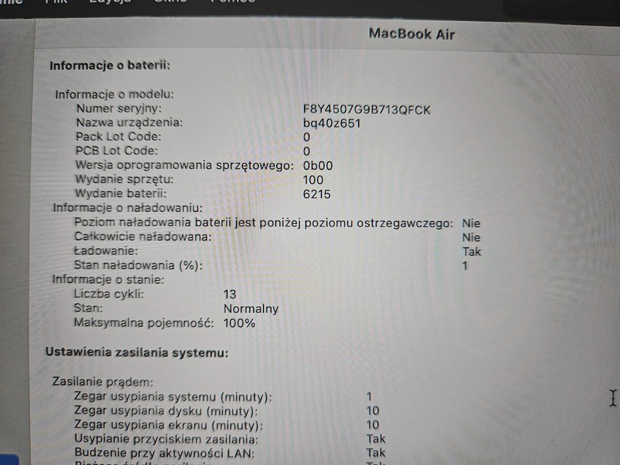 Apple MacBook Air 13" M2 2022