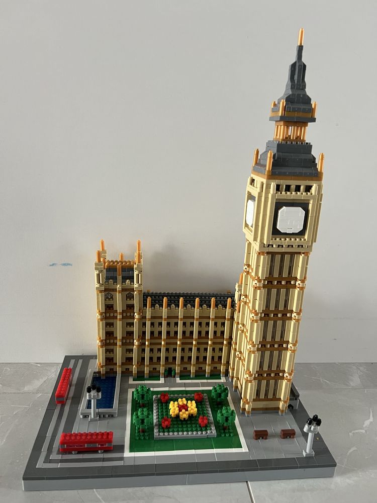Klocki jak technic big ben londyn