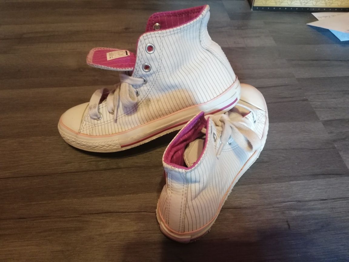 Converse   białe