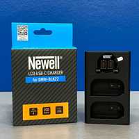 Carregador Duplo Newell - Panasonic DMW-BLK22 (NOVO)