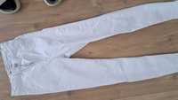 Spodnie jeans białe