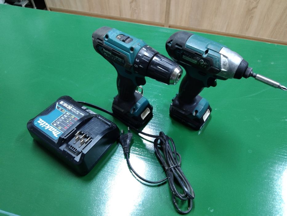 Шуруповерт і імпульсний гвинтоверт makita оригінал 2а акум і зарядка