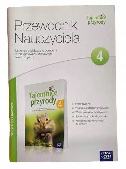 Książka Nauczyciela Tajemnice Przyrody kl4 Wyd. Nowa Era