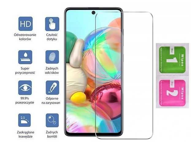 Etui Sylikonowe Magnetyczne do Samsung Galaxy A72 + Szkło