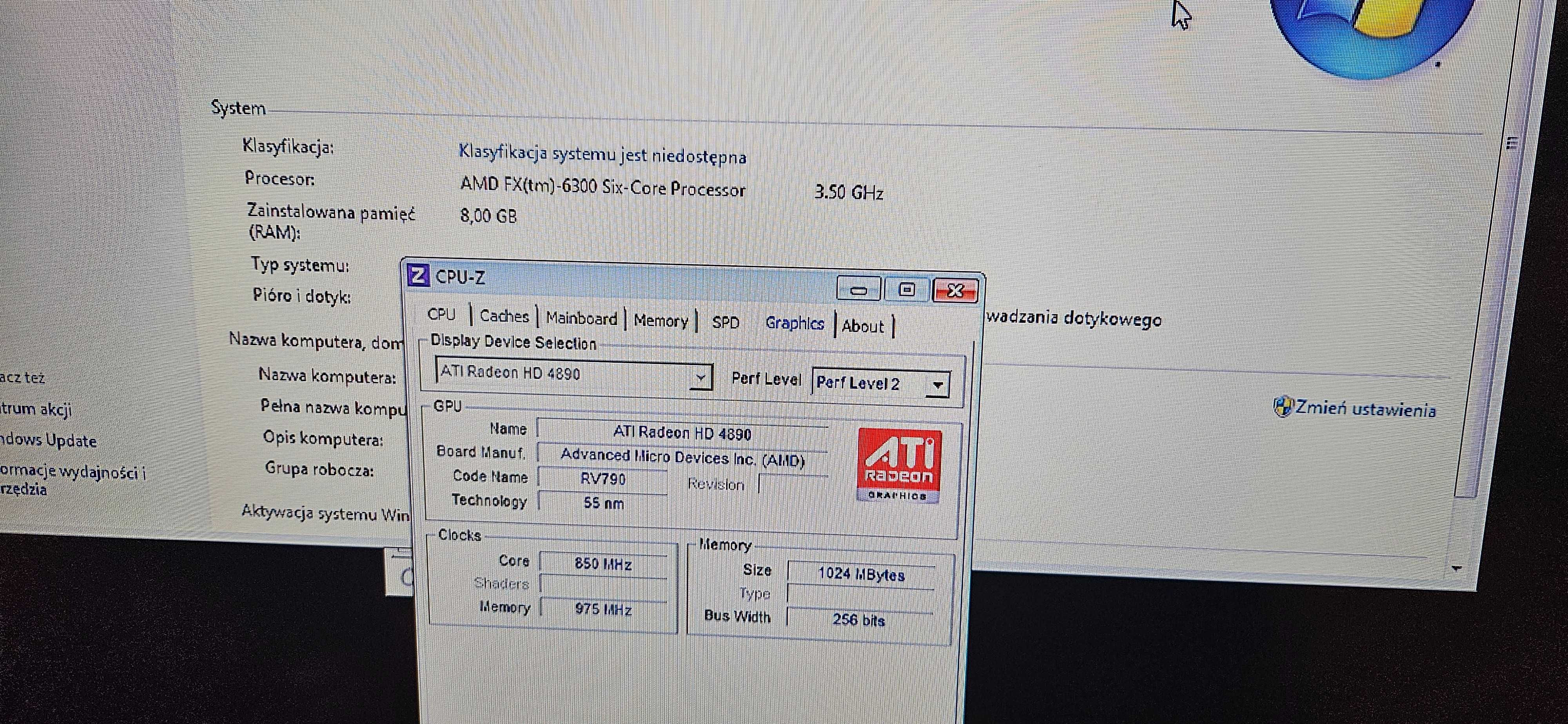 Fx 6300 3,5 GHz  Radeon 4890, HD !TB LG DVD  Areo Cool DDR 3 8Gb