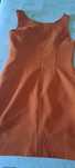 Vestido vintage laranja